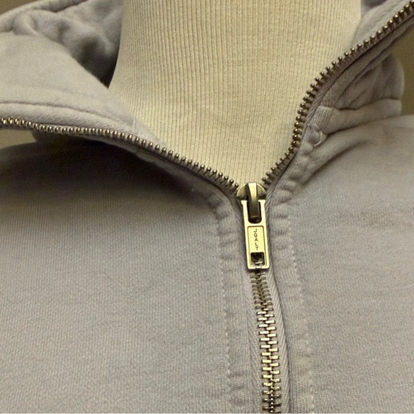 0162 - Brandy Melville Lavender Quarter-Zip Sweatshirt - Picture 6 of 8